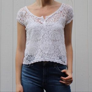 Abercrombie and Fitch Lace Top